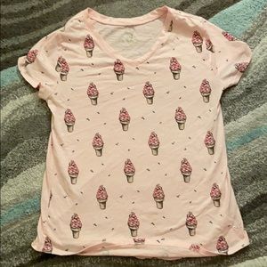 Justice- Ice Cream V- neck